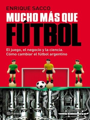 cover image of Mucho más que fútbol